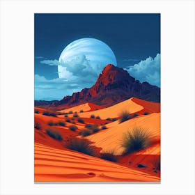 Desert Landscape 2 Canvas Print