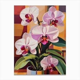 Phalaenopsis Orchids Abstract 1 Canvas Print