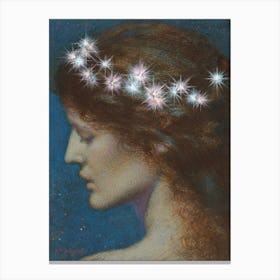 Night by Edward Robert Hughes (1851–1914) Canvas Print