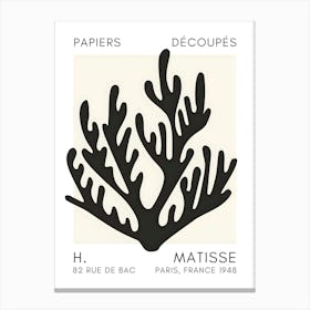 Henri Matisse Coral Reef 4 Canvas Print