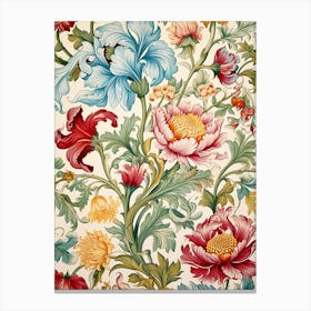 Floral Wallpaper 83 Canvas Print