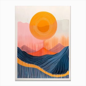 Sunset 9 Canvas Print