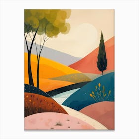 Landscape Painting 5 Canvas Print