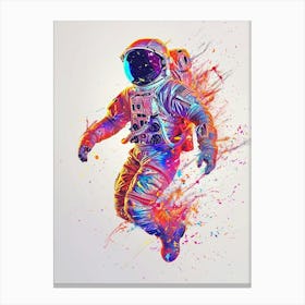 Astronaut In Space 7 Canvas Print