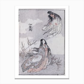 A Witch And A Woman Canvas Print