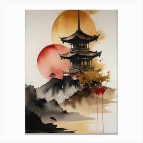 Japanese Painting Canvas Print