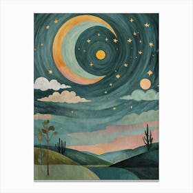 Night Sky Canvas Print