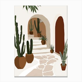 Cactus Garden 15 Canvas Print