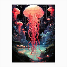 Jellyfish 1 Canvas Print