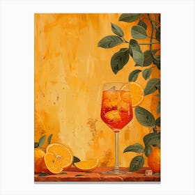 Aperol Spritz Art Print 413 Canvas Print