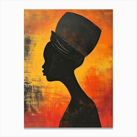 Africa's Boho Art; The Prairie Poem Canvas Print