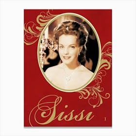 Sissi (1955) Canvas Print