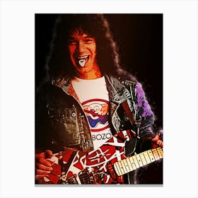 Eddie Van Halen Canvas Print