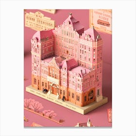 Grand Budapest Hotel Canvas Print