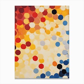 Abstract Dots Canvas Print