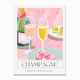 Champagne Canvas Print