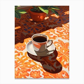 Black Tea Canvas Print
