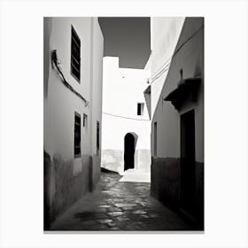 Almeria, Spain, Black And White Analogue Photography 2 Canvas Print