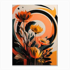 A Vibrant And Captivating Artistic Sketch Showcase Canvas Print