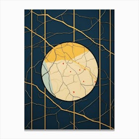 Kintsugi Golden Repair Japanese Style 1 Canvas Print