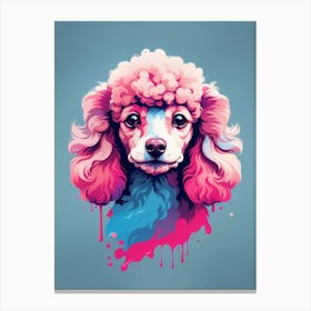 Beautiful Poodle Canvas Print