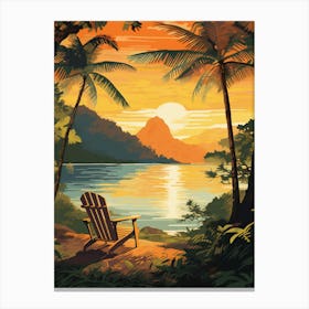 Anse Chastanet Beach St Lucia 2 Canvas Print