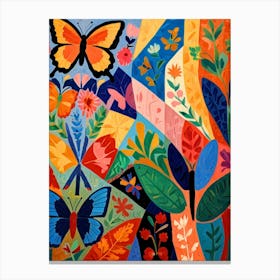 Butterfly Garden Canvas Print