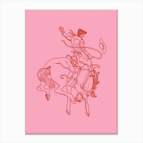 Rodeo Star Canvas Print