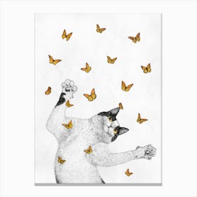 Flight Of The Inner Butterflies Canvas Print