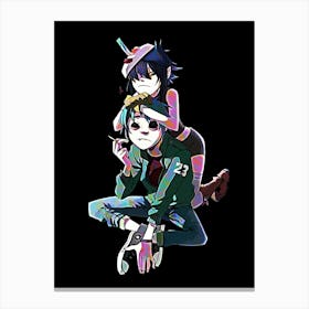 gorillaz band music Canvas Print