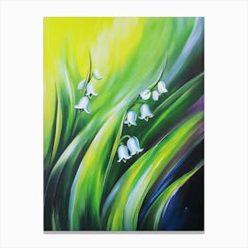 Lily Of The Valley Art 2 Canvas Print