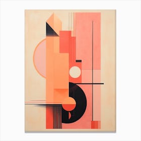 Dynamic Geometric Abstract Illustration 16 Canvas Print