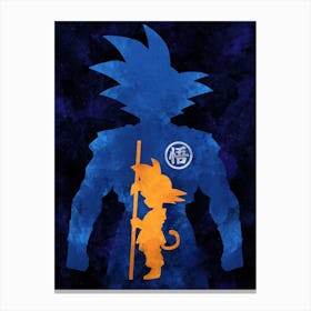 Dragonball Goku Canvas Print