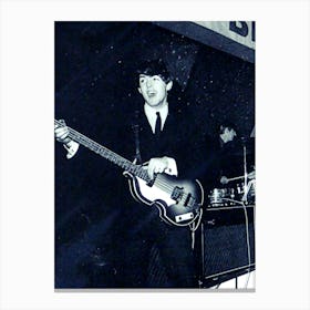 Paul McCartney the beatles 1 Canvas Print