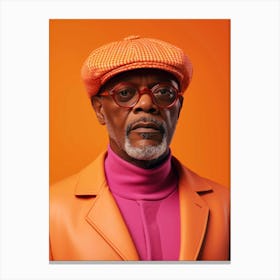 Samuel L Jackson Canvas Print