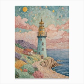 Pastel Lighthouse no4 Toile