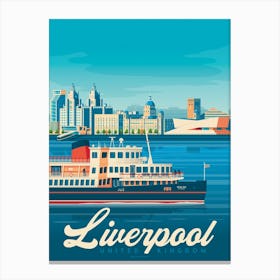 Liverpool England Canvas Print