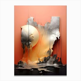 Abstract Painting Canvas Print