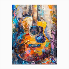 Acoustic Guitar Canvas Print