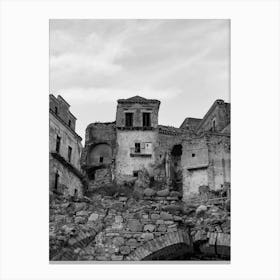 Ruins Of A City Canvas Print