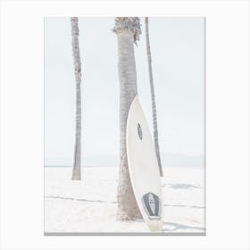 Ocean Surfboard Canvas Print