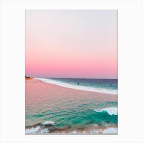 Cala Varques Beach, Mallorca, Spain Pink Photography 2 Canvas Print