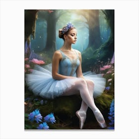 Fairytale Ballerina Canvas Print