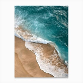 Sand And Ocean 2 Canvas Print