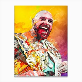 Tyson Fury 1 Canvas Print