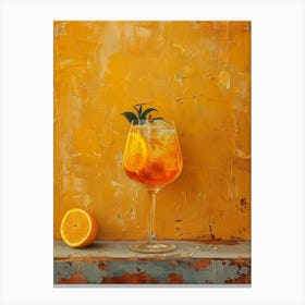 Aperol Spritz Art Print 209 Canvas Print