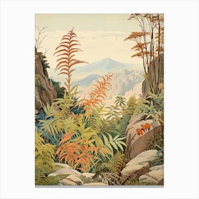 Japanese Painted Fern Victorian Style 0 Canvas Print