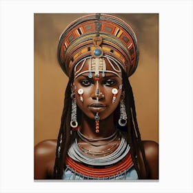 African woman ii Canvas Print