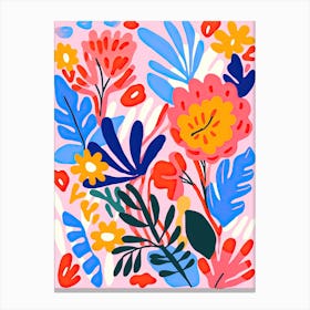 Flower market 853 Canvas Print