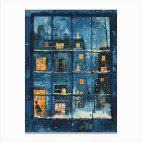 Christmas Window 2 Canvas Print